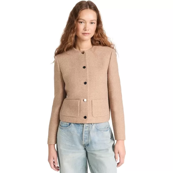 Theory Womens Holiday Tweed Cropped JacketTheory Womens Holiday Tweed Cropped Jacket