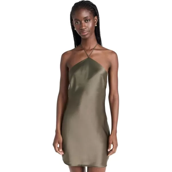 ANINE BING Womens Leanne Mini DressArmy Green