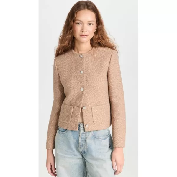 Theory Womens Holiday Tweed Cropped JacketTheory Womens Holiday Tweed Cropped Jacket