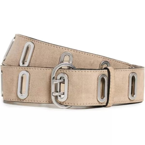 rag  bone Womens River Studded BeltLight Sand