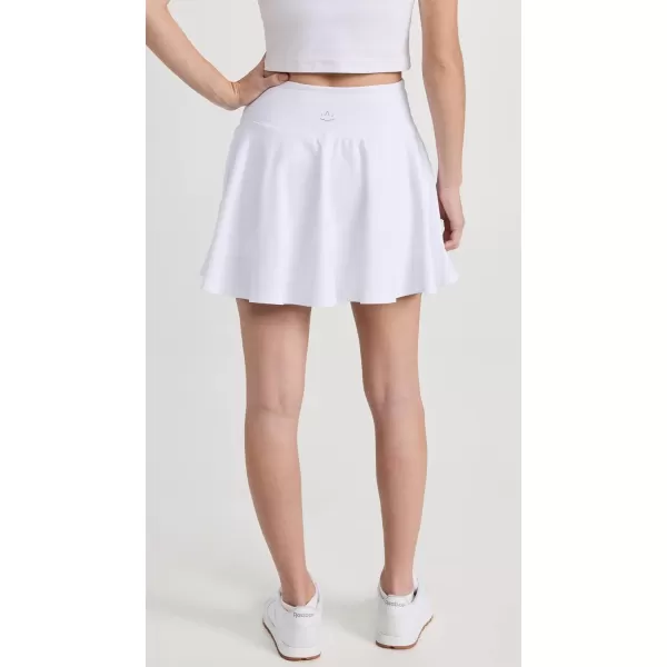 Beyond Yoga Womens Spacedye Hot Shot Circle SkirtCloud White