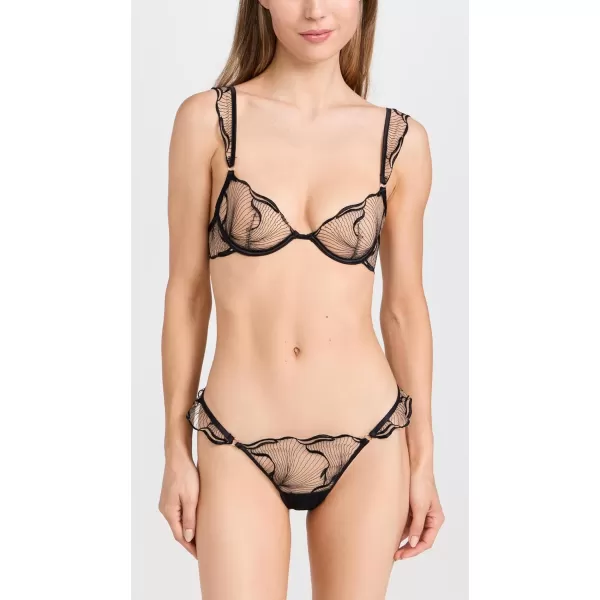 Bluebella Womens Marabel Wired BraBlackSheer