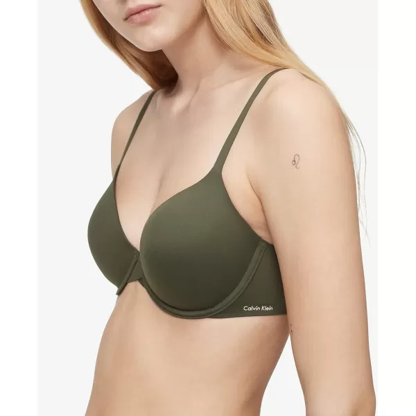 Calvin Klein Womens Perfectly Fit Lightly Lined Tshirt Bra With Memory TouchFatigues