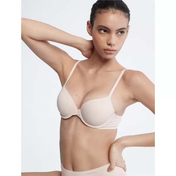 Calvin Klein Womens Perfectly Fit Lightly Lined Tshirt Bra With Memory TouchNymphs Thigh