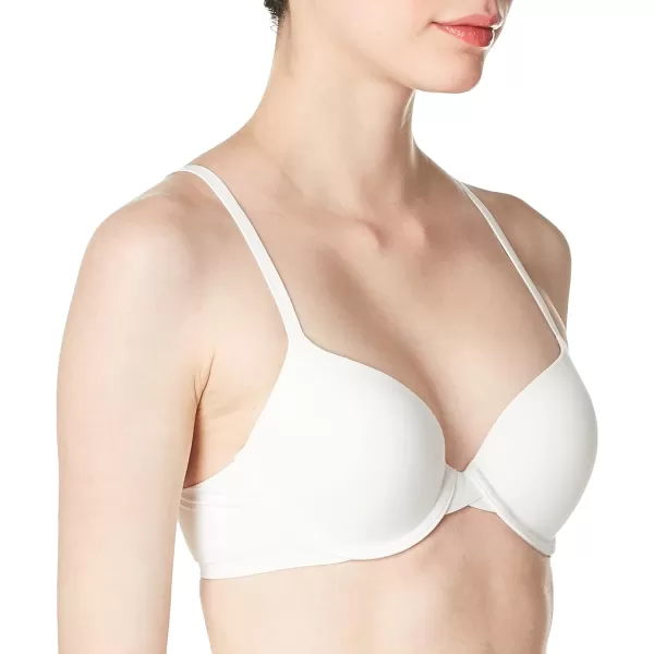 Calvin Klein Womens Perfectly Fit Lightly Lined Tshirt Bra With Memory TouchWhite