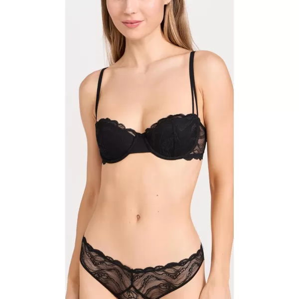 Calvin Klein underwear Womens Lightly Lined Balconette BraBlack