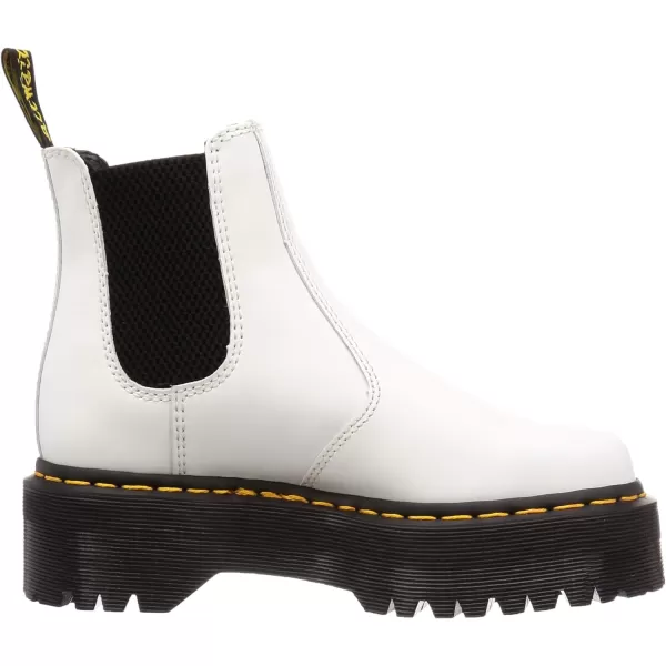 Dr Martens Vegan 2976 Chelsea BootWhite Smooth