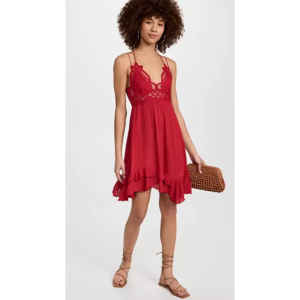 FP Movement Womens Adella Slip DressRed