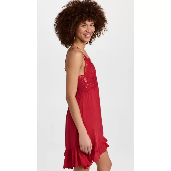 FP Movement Womens Adella Slip DressRed