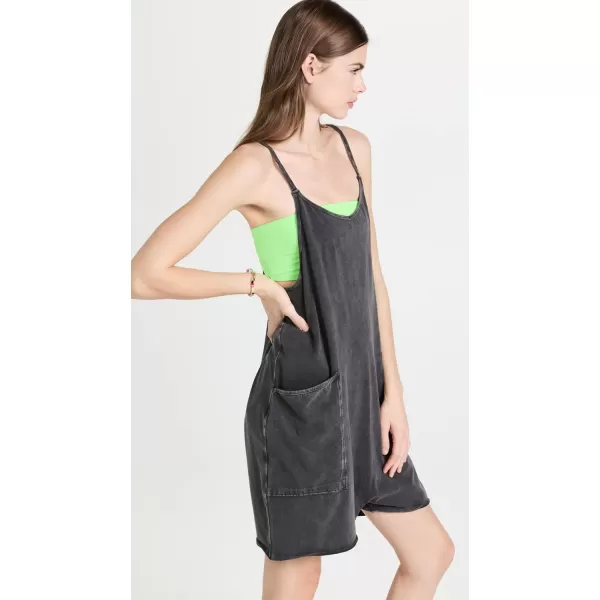 FP Movement by Free People Womens Hot Shot RomperBlack