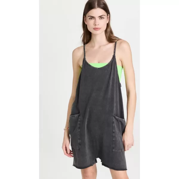 FP Movement by Free People Womens Hot Shot RomperBlack