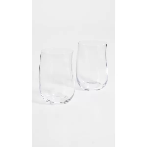 Georg Jensen Cobra MouthBlown Glass Cup Set of 211 x 22 x 155 cm Transparent