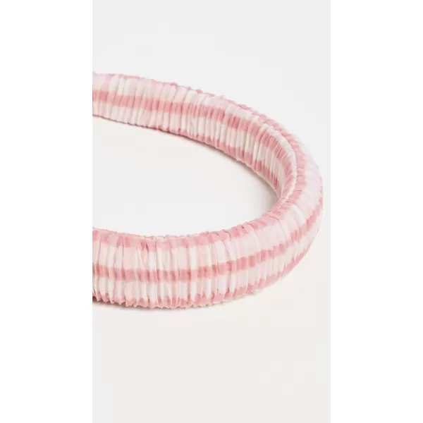 Loeffler Randall Womens Marina HeadbandSoft Pink Gingham