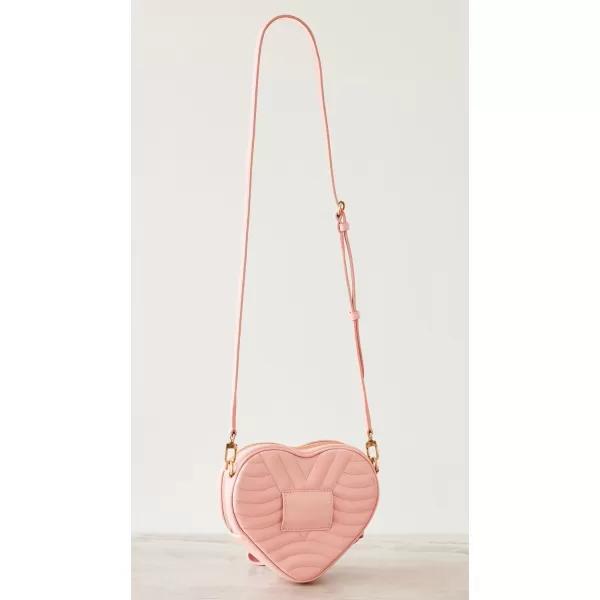 Louis Vuitton Womens PreLoved New Wave Heart Crossbody Bag CalfskinPink