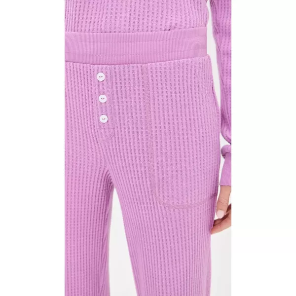 PJ Salvage Womens Seeing Stripes PantsLilac