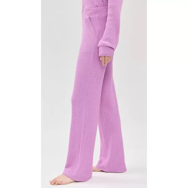 PJ Salvage Womens Seeing Stripes PantsLilac