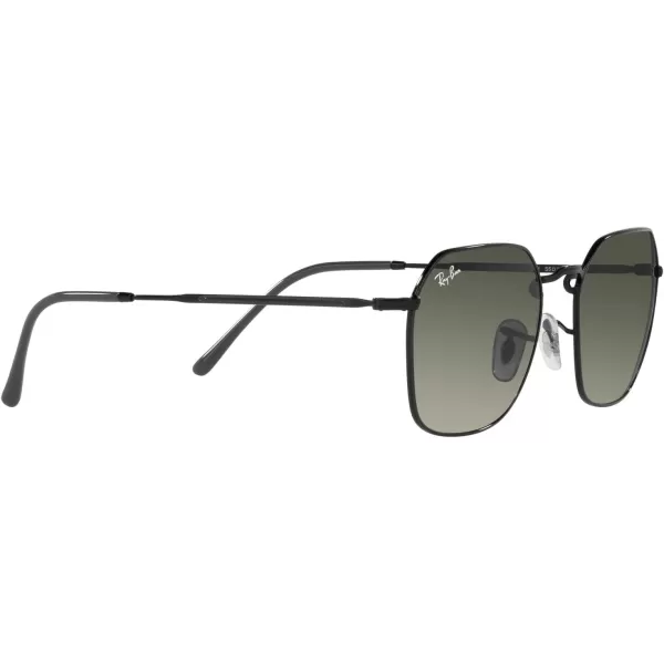 RayBan Rb3694 Jim Square SunglassesBlackGrey Gradient