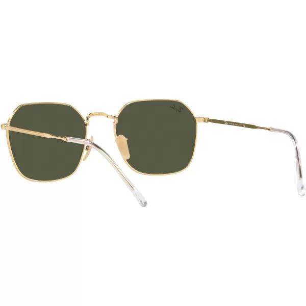 RayBan Rb3694 Jim Square SunglassesGoldGreen