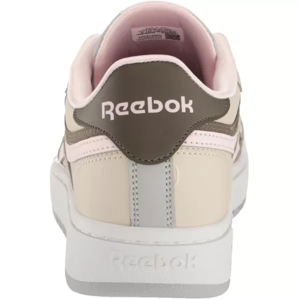 Reebok Womens Club C Geo Mid SneakerArmy GreenAlabasterSteely Fog