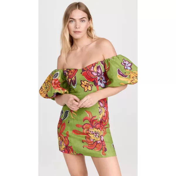 Rhode Womens Dali DressGreen Lanai