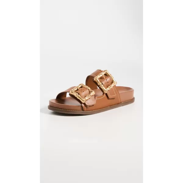 SCHUTZ Womens Enola SlidesNew Wood