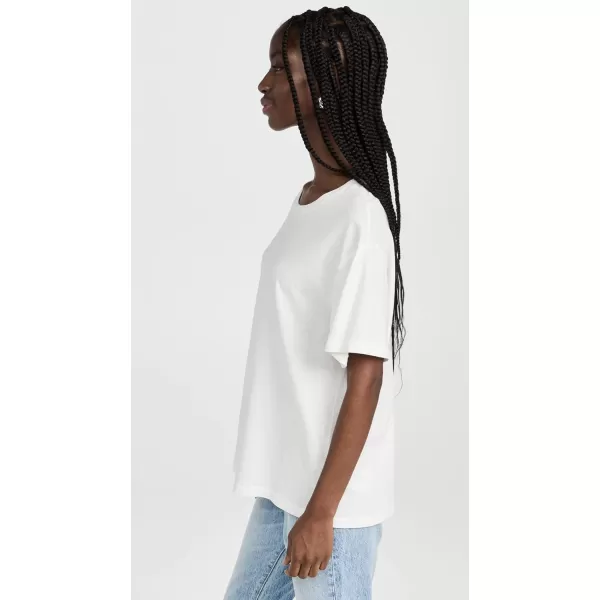 SLVRLAKE Womens Oversize TeeNatural White