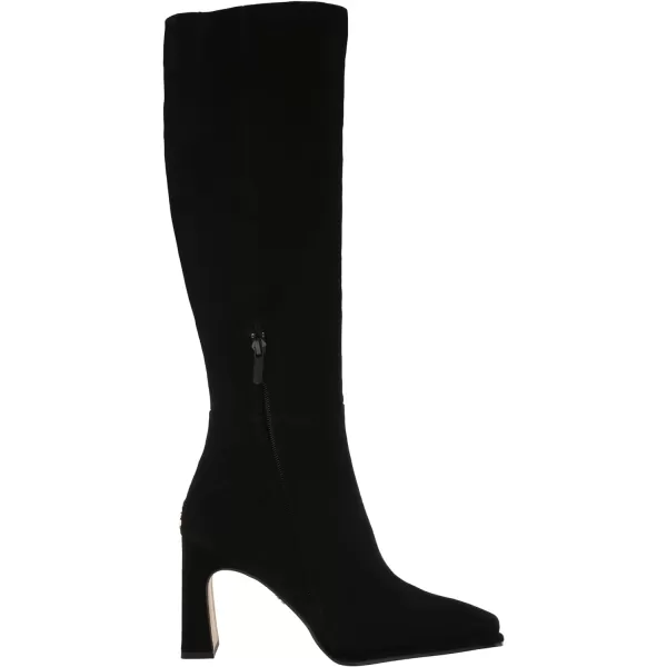 Sam Edelman Womens Issabel Knee High BootBlack Suede