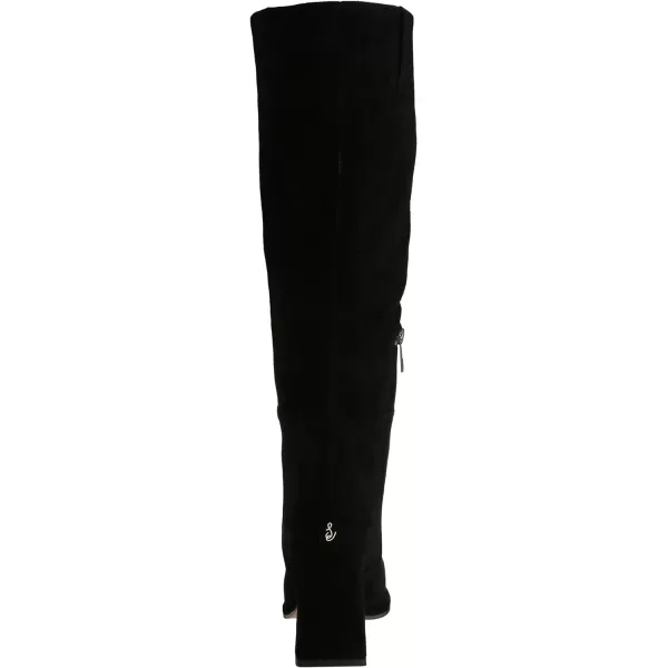 Sam Edelman Womens Issabel Knee High BootBlack Suede Athletic Calf