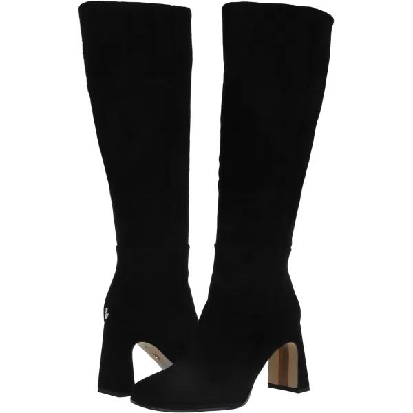 Sam Edelman Womens Issabel Knee High BootBlack Suede Athletic Calf