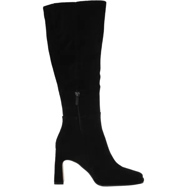 Sam Edelman Womens Issabel Knee High BootBlack Suede Athletic Calf