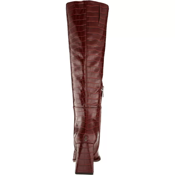 Sam Edelman Womens Issabel Knee High BootRed Maple