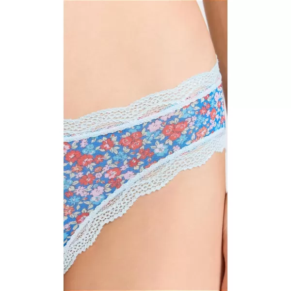 Stripe ampamp Stare Womens The Floral Meadow Knickers 4 PackMulti