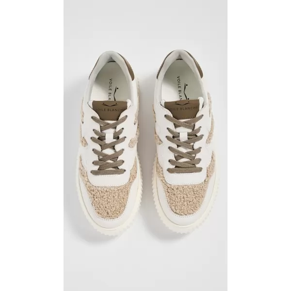 VOILE BLANCHE Womens Laura 2 SneakersWhiteBeige