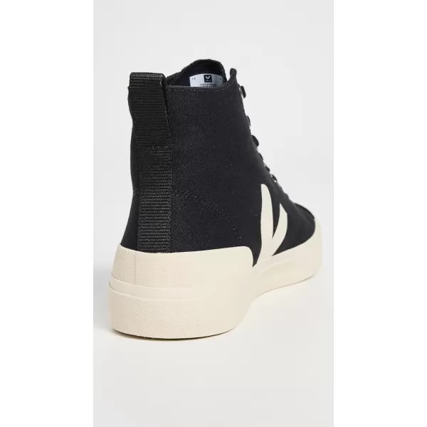 Veja Mens Wata II High Top SneakersBlack Pierre