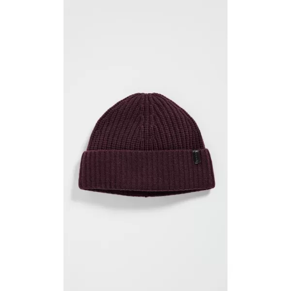 Vince Mens Cashmere Blend Shaker Stitch Knit HatPinot Vino