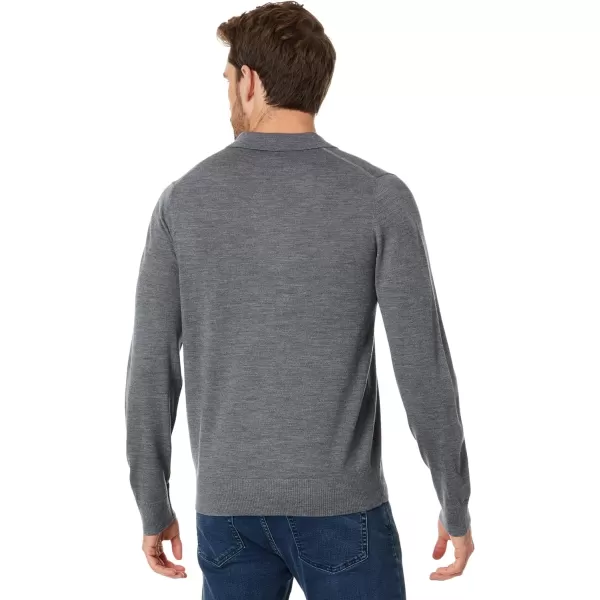 Vince Mens Merino LS Johnny CollarH Night Storm