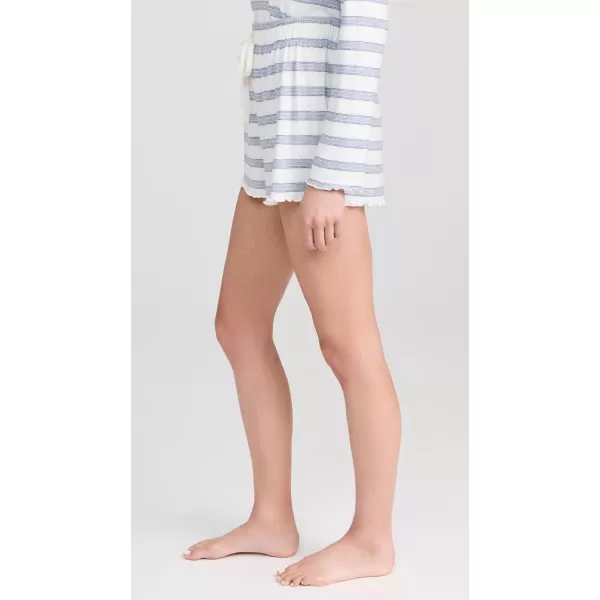 Z SUPPLY Womens Campus Stripe ShortsVanilla Ice