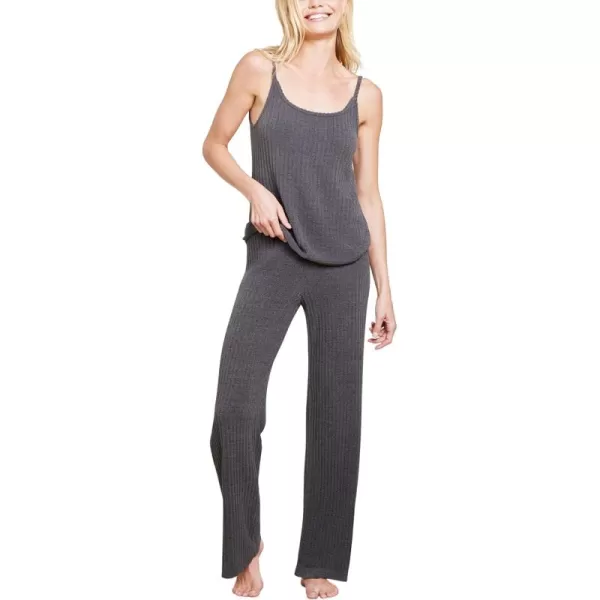 Barefoot Dreams Womens CCUL Ribbed Lounge PantsCarbon