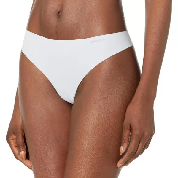 Calvin Klein Womens Invisibles Seamless Thong PantyArctic Ice