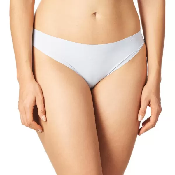 Calvin Klein Womens Invisibles Seamless Thong PantyIce Pulp