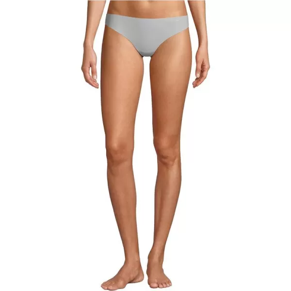 Calvin Klein Womens Invisibles Seamless Thong PantyJet Grey