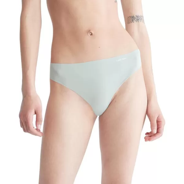 Calvin Klein Womens Invisibles Seamless Thong PantySage Meadow