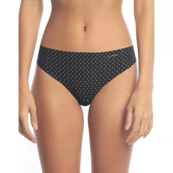 Calvin Klein Womens Invisibles Seamless Thong PantyTwinkle Star