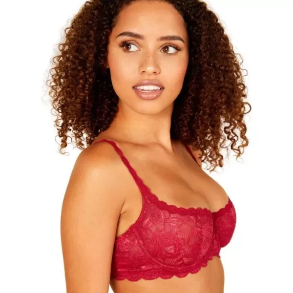 Cosabella Womens Never Say Never Balconette BraDeep Ruby