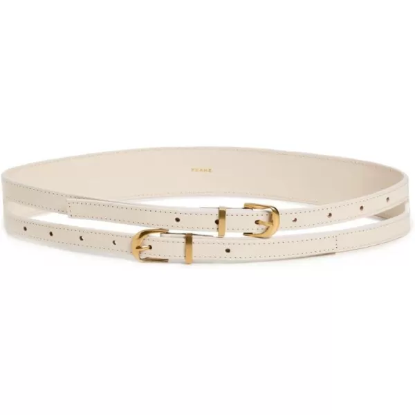 FRAME Womens Double Strap Waist BeltBone