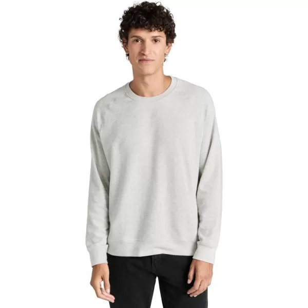 Faherty Mens Legend Sweater Crew SweatshirtLight Heather Grey
