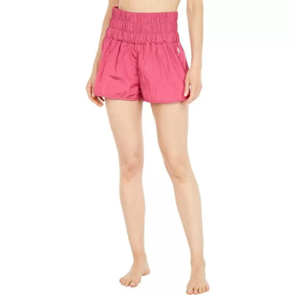 Free People The Way Home ShortsRed Berry