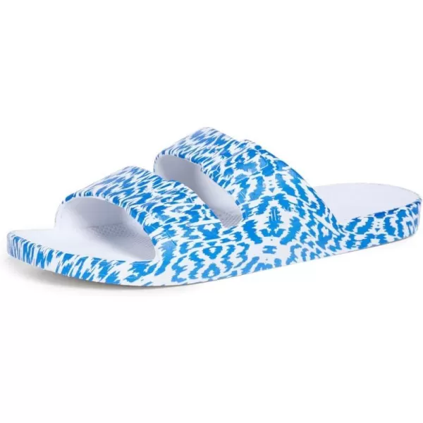 Freedom Moses Womens Moses SandalsIkat Blue