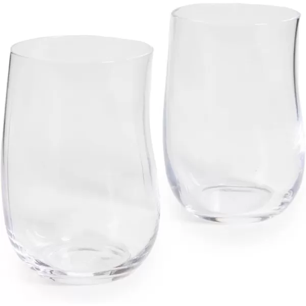 Georg Jensen Cobra MouthBlown Glass Cup Set of 211 x 22 x 155 cm Transparent