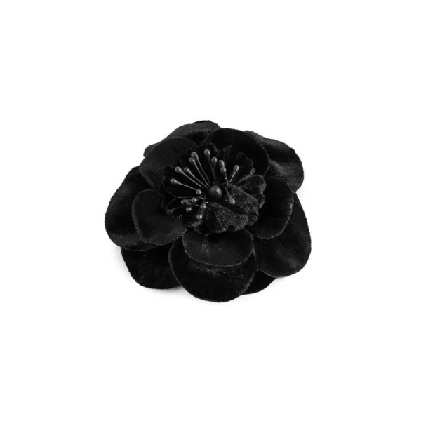 Jennifer Behr Womens Poppy Barrette Black One SizeBlack